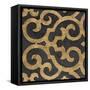 Lattice Ebony-Regina-Andrew Design-Framed Stretched Canvas