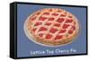 Lattice Top Cherry Pie-null-Framed Stretched Canvas