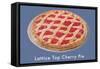 Lattice Top Cherry Pie-null-Framed Stretched Canvas