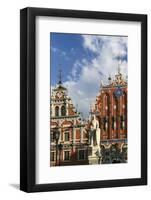 Latvia, Hanseatic Town Riga, House of the Blackheads, Saint Roland-Catharina Lux-Framed Photographic Print