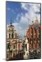 Latvia, Hanseatic Town Riga, House of the Blackheads, Saint Roland-Catharina Lux-Mounted Photographic Print