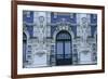 Latvia, Riga, Historic Centre, Art Nouveau Building at 4, Strelnieku Iela, Detail of Architecture-null-Framed Giclee Print