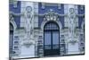 Latvia, Riga, Historic Centre, Art Nouveau Building at 4, Strelnieku Iela, Detail of Architecture-null-Mounted Giclee Print