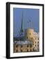 Latvia, Riga, Historic Centre, Castle, Rigas Pils, with Spire of St. James Cathedral-null-Framed Giclee Print