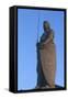 Latvia, Riga, Historic Centre, Roland Statue-null-Framed Stretched Canvas