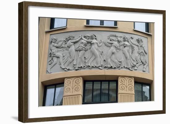 Latvia, Riga Historic Centre-null-Framed Giclee Print