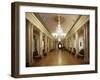 Latvia. Riga. Museum of History and Navigation. the Column Room-Christoph Haberland-Framed Giclee Print