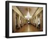 Latvia. Riga. Museum of History and Navigation. the Column Room-Christoph Haberland-Framed Giclee Print