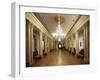 Latvia. Riga. Museum of History and Navigation. the Column Room-Christoph Haberland-Framed Giclee Print