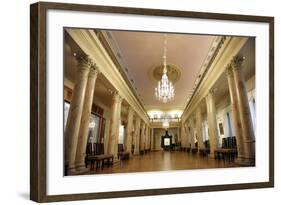 Latvia. Riga. Museum of History and Navigation. the Column Room-Christoph Haberland-Framed Giclee Print