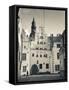 Latvia, Riga, Old Riga, Three Brothers Houses, Oldest in City-Walter Bibikow-Framed Stretched Canvas