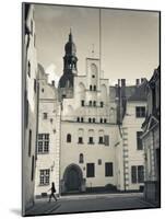 Latvia, Riga, Old Riga, Three Brothers Houses, Oldest in City-Walter Bibikow-Mounted Photographic Print