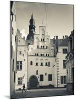 Latvia, Riga, Old Riga, Three Brothers Houses, Oldest in City-Walter Bibikow-Mounted Photographic Print