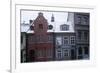 Latvia, Riga, Old Town, Vecriga, Buildings Along Pils Street, Pils Iela-null-Framed Giclee Print