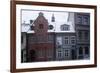 Latvia, Riga, Old Town, Vecriga, Buildings Along Pils Street, Pils Iela-null-Framed Giclee Print