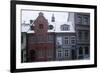 Latvia, Riga, Old Town, Vecriga, Buildings Along Pils Street, Pils Iela-null-Framed Giclee Print