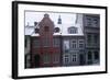 Latvia, Riga, Old Town, Vecriga, Buildings Along Pils Street, Pils Iela-null-Framed Giclee Print