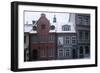 Latvia, Riga, Old Town, Vecriga, Buildings Along Pils Street, Pils Iela-null-Framed Giclee Print