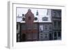 Latvia, Riga, Old Town, Vecriga, Buildings Along Pils Street, Pils Iela-null-Framed Giclee Print