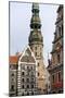 Latvia, Riga, St. Peter's Church-null-Mounted Giclee Print