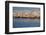 Latvia, Riga. the Top View on National Library and the Railway Bridge-perszing1982-Framed Photographic Print