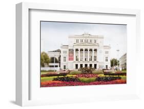 Latvian National Opera Building, Riga, Latvia, Baltic States, Europe-Ben Pipe-Framed Photographic Print