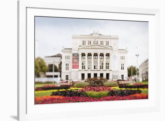 Latvian National Opera Building, Riga, Latvia, Baltic States, Europe-Ben Pipe-Framed Photographic Print