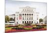Latvian National Opera Building, Riga, Latvia, Baltic States, Europe-Ben Pipe-Mounted Photographic Print