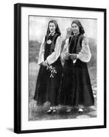 Latvian Women in Traditional Costume, 1936-null-Framed Giclee Print