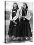 Latvian Women in Traditional Costume, 1936-null-Stretched Canvas