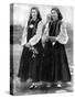 Latvian Women in Traditional Costume, 1936-null-Stretched Canvas