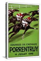 Laubi Hugo Courses Chevaux Porrentruy Year 1946-Vintage Lavoie-Stretched Canvas