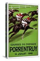 Laubi Hugo Courses Chevaux Porrentruy Year 1946-Vintage Lavoie-Stretched Canvas