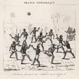 Native Guyanese Indians Play a Regional Variant of Football Reliant It Appears-Laucauchie-Laminated Art Print