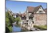 Lauch River, Little Venice, Colmar, Alsace, France, Europe-Markus Lange-Mounted Photographic Print