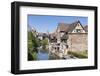 Lauch River, Little Venice, Colmar, Alsace, France, Europe-Markus Lange-Framed Photographic Print