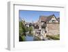 Lauch River, Little Venice, Colmar, Alsace, France, Europe-Markus Lange-Framed Photographic Print