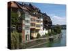 Laufenburg and River Rhine, Black Forest, Baden-Wurttemberg, Germany, Europe-Hans Peter Merten-Stretched Canvas