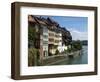 Laufenburg and River Rhine, Black Forest, Baden-Wurttemberg, Germany, Europe-Hans Peter Merten-Framed Photographic Print