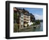 Laufenburg and River Rhine, Black Forest, Baden-Wurttemberg, Germany, Europe-Hans Peter Merten-Framed Photographic Print