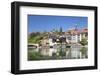 Laufenburg, Heilig Geist Kirche Church, Rhine River-Markus Lange-Framed Photographic Print