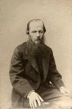 Fyodor Dostoevsky, Russian Novelist, C1860-C1881-Lauffert-Giclee Print
