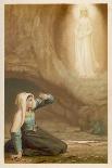 Mary as Supposedly Seen by Bernadette Soubirous in the Grotto-Laugee-Art Print