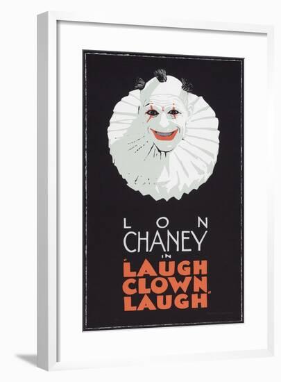 Laugh, Clown, Laugh, 1928, Directed by Herbert Brenon-null-Framed Giclee Print