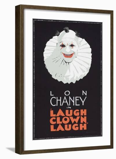 Laugh, Clown, Laugh, 1928, Directed by Herbert Brenon-null-Framed Giclee Print