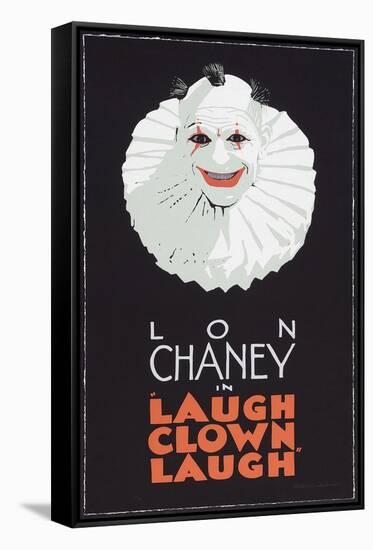Laugh, Clown, Laugh, 1928, Directed by Herbert Brenon-null-Framed Stretched Canvas