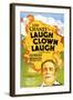 Laugh, Clown, Laugh, 1928-null-Framed Art Print