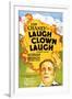 Laugh, Clown, Laugh, 1928-null-Framed Art Print