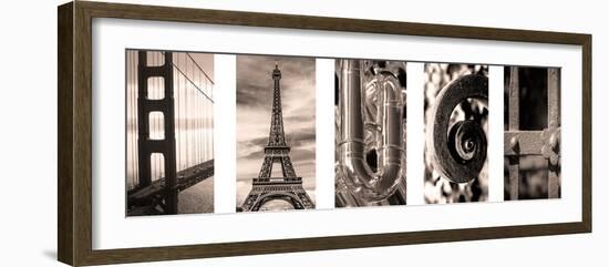 Laugh Collage 1-Marcus Prime-Framed Photographic Print