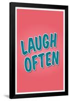 Laugh Often-null-Framed Poster